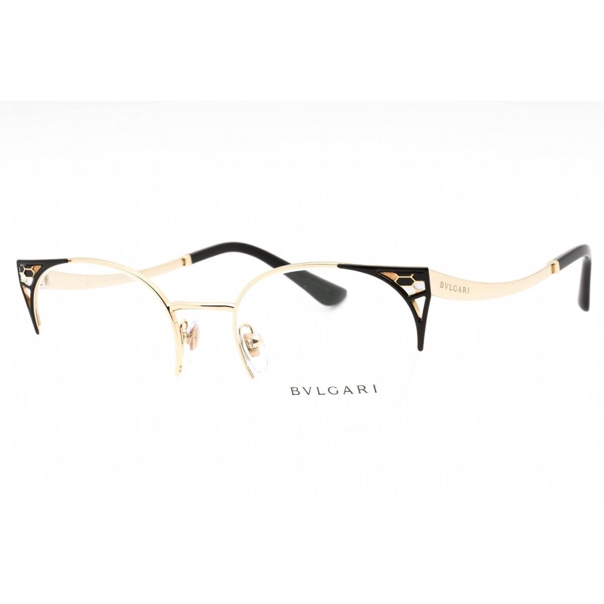 Bvlgari BV2243-2018-51 Eyeglasses Size 51mm 20mm 140mm Gold Women