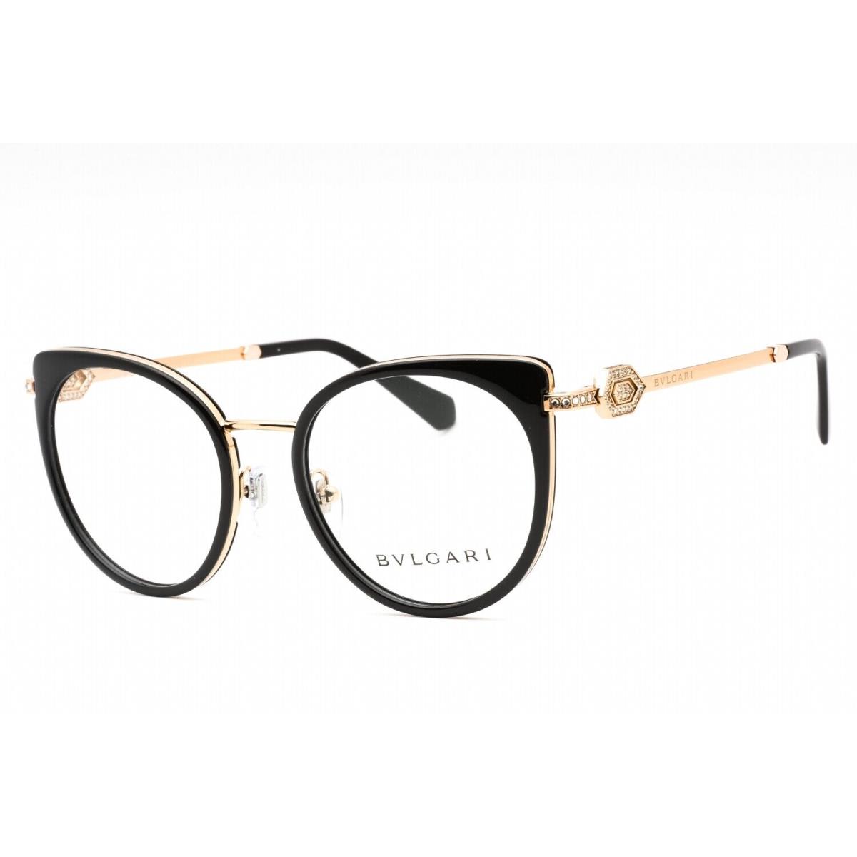 Bvlgari BV2228B-2014-51 Eyeglasses Size 51mm 0mm 0mm Blackgold Women