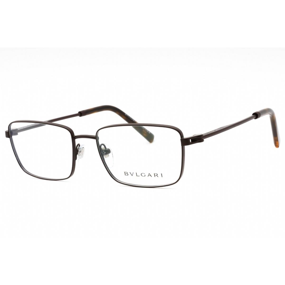 Bvlgari BV1123-2073-54 Eyeglasses Size 54mm 18mm 145mm Brown Men