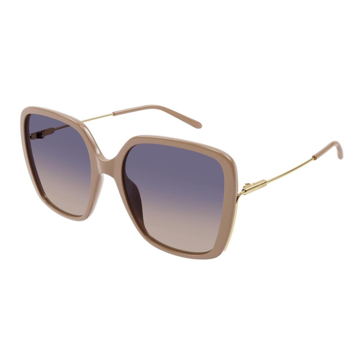Bvlgari Chlo CH0173S Gold/blue Shaded 003 Sunglasses