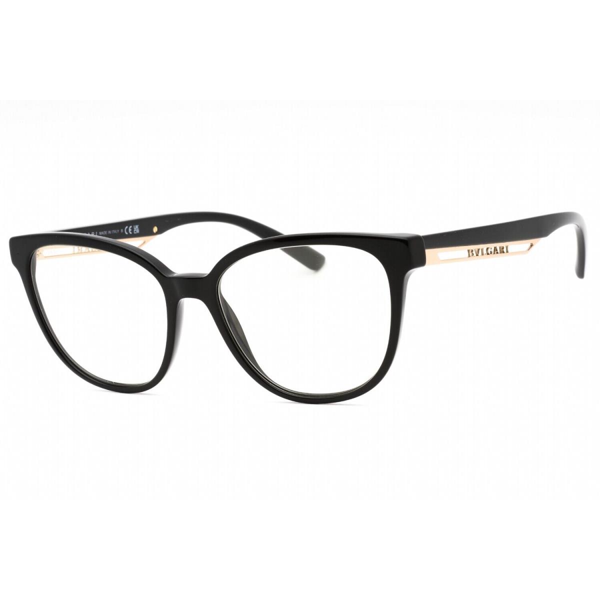 Bvlgari BV4219-5518-53 Eyeglasses Size 53mm 16mm 145mm Black Women