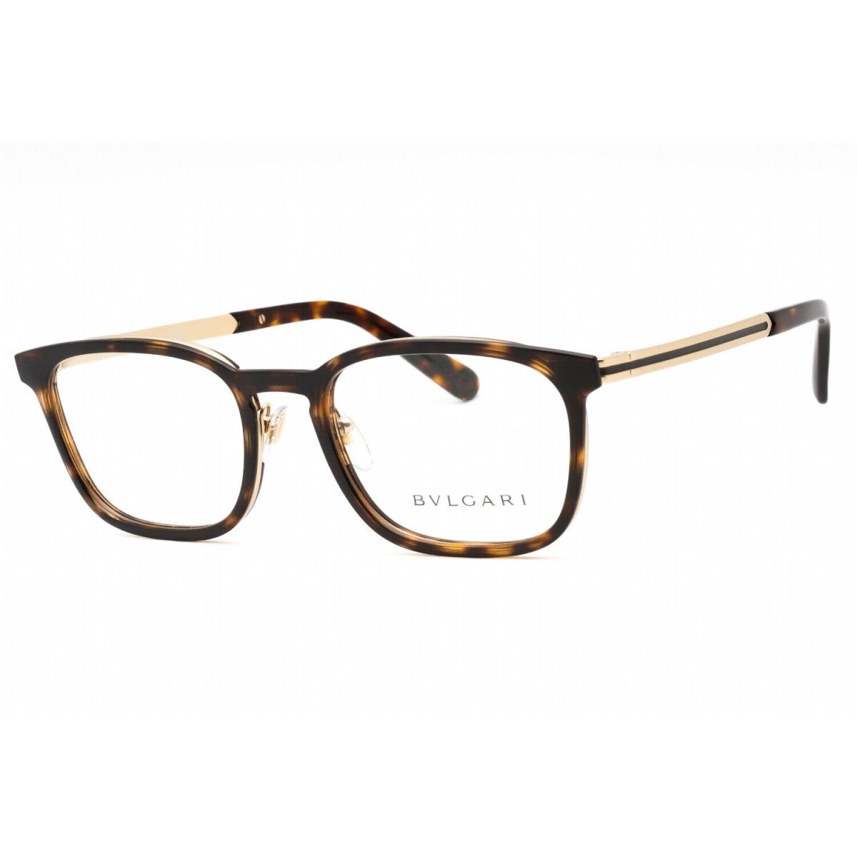 Bvlgari BV1117-2022-54 Eyeglasses Size 54mm 20mm 145mm Havana Men