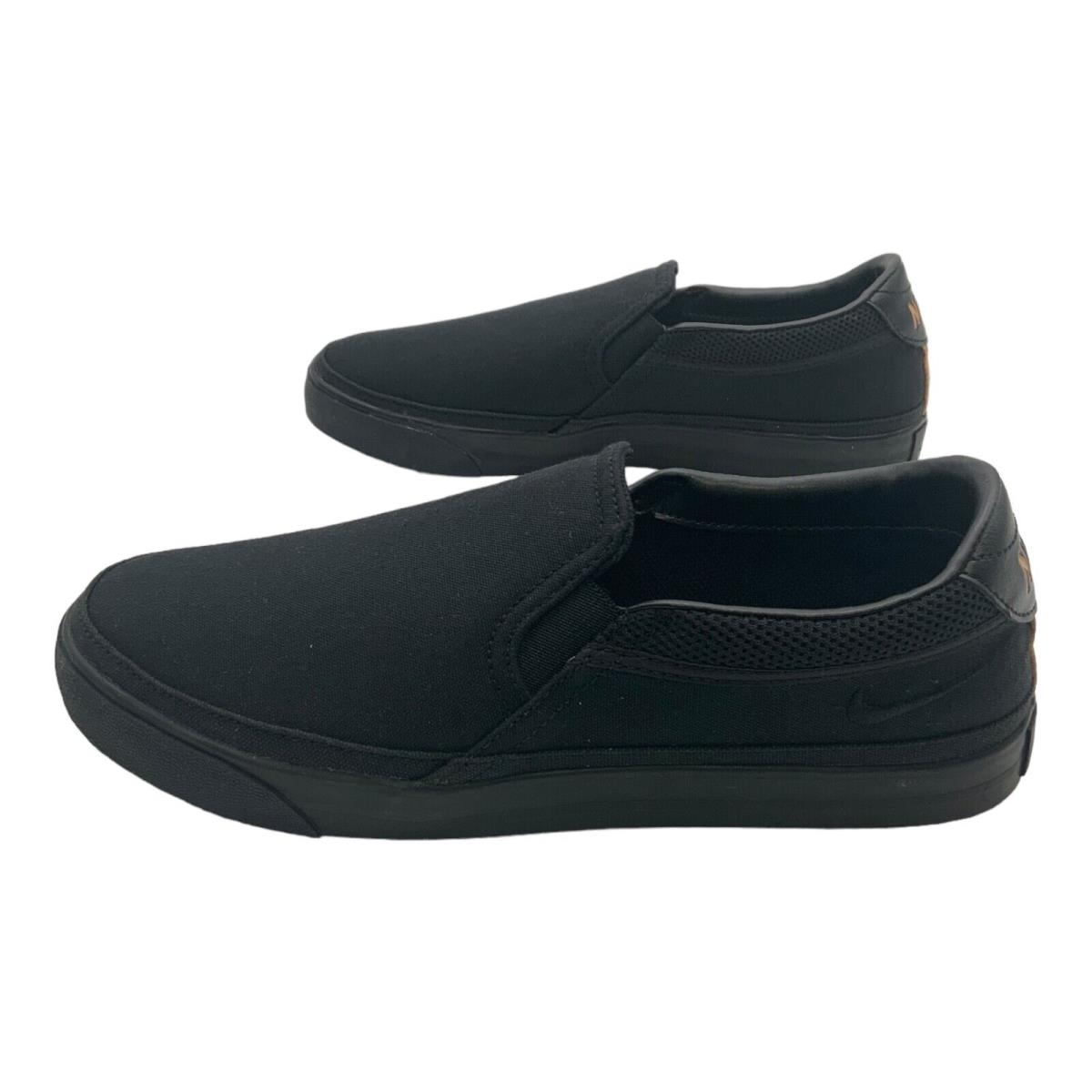 Nike Court Legacy Slip-on Sneaker Black/black-black US Men`s 8.5 - Black