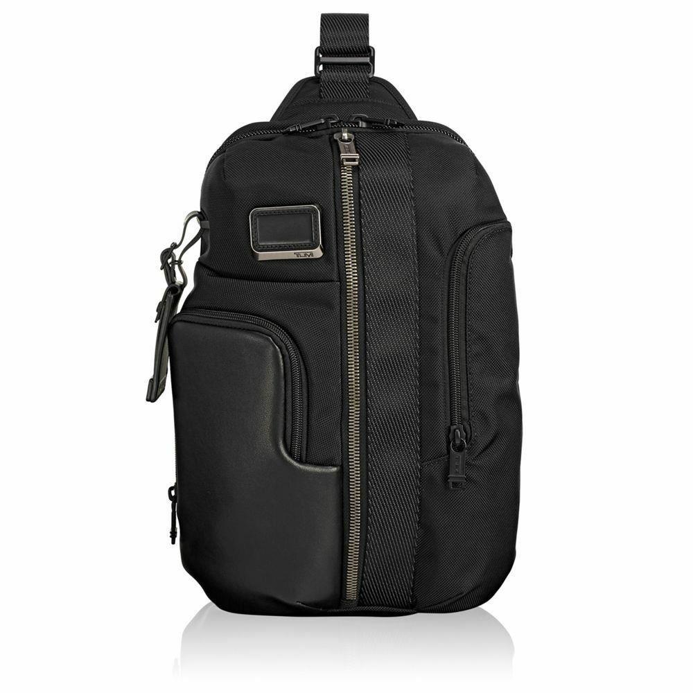 Tumi Men`s Alpha Bravo Smith Sling Backpack Black One Size