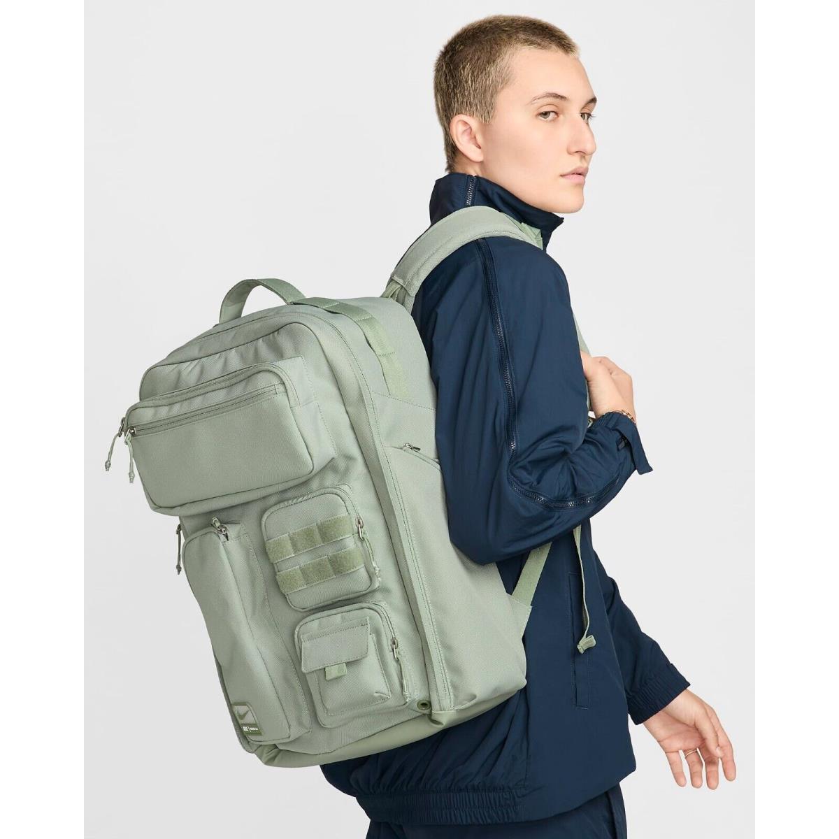 Nike Backpack Utility Elite Large Bag Luggage Sleeve Overnight FN4173-370 Adult