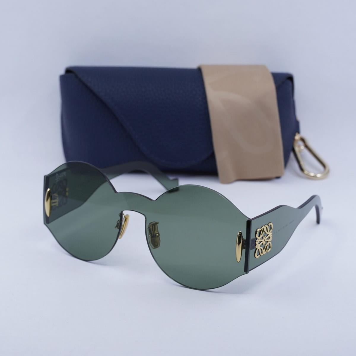 Loewe LW40092U 96N Dark Green/dark Green --135 Sunglasses