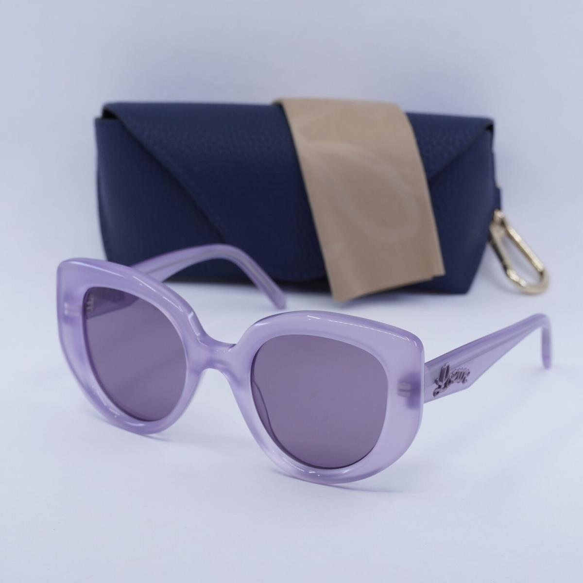 Loewe LW40100I 81Y Milky Lilac/violet 49-22-140 Sunglasses