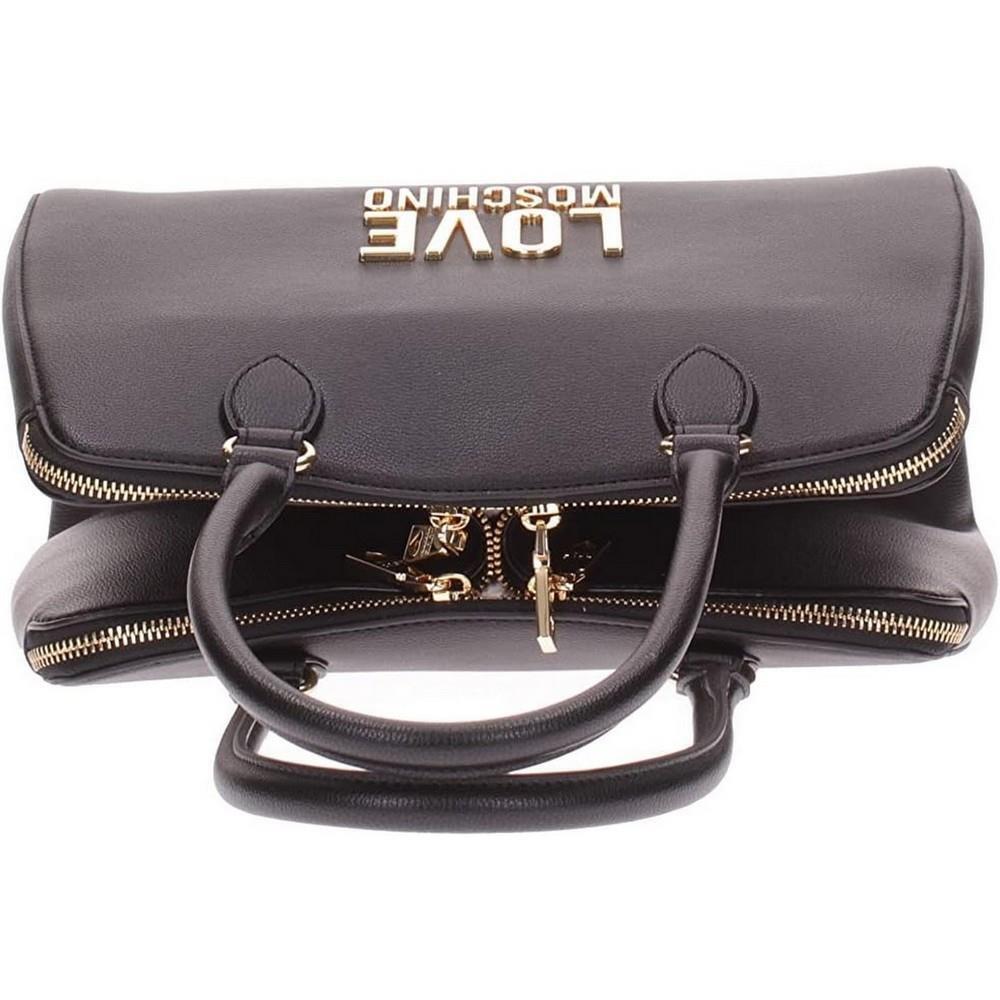 Love Moschino Women`s Bag Black Borsa PU Nero JC4104PP1GLI0