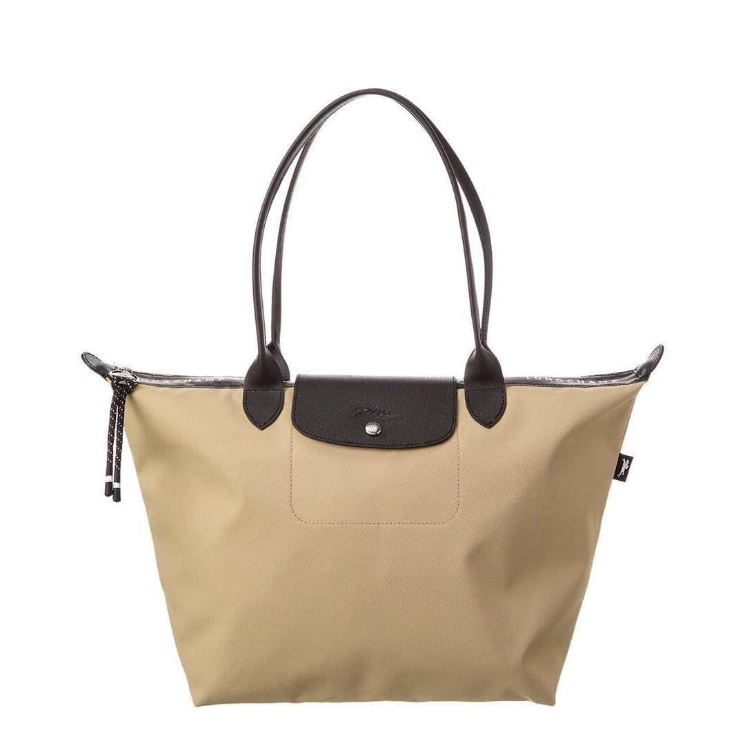 Longchamp Le Pliage Energy Large Canvas Tote Women`s Beige