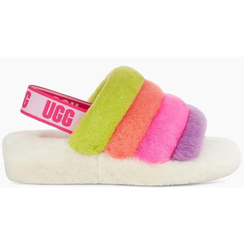 Women`s Ugg Fluff Yeah Slide Whm 1097169WHM