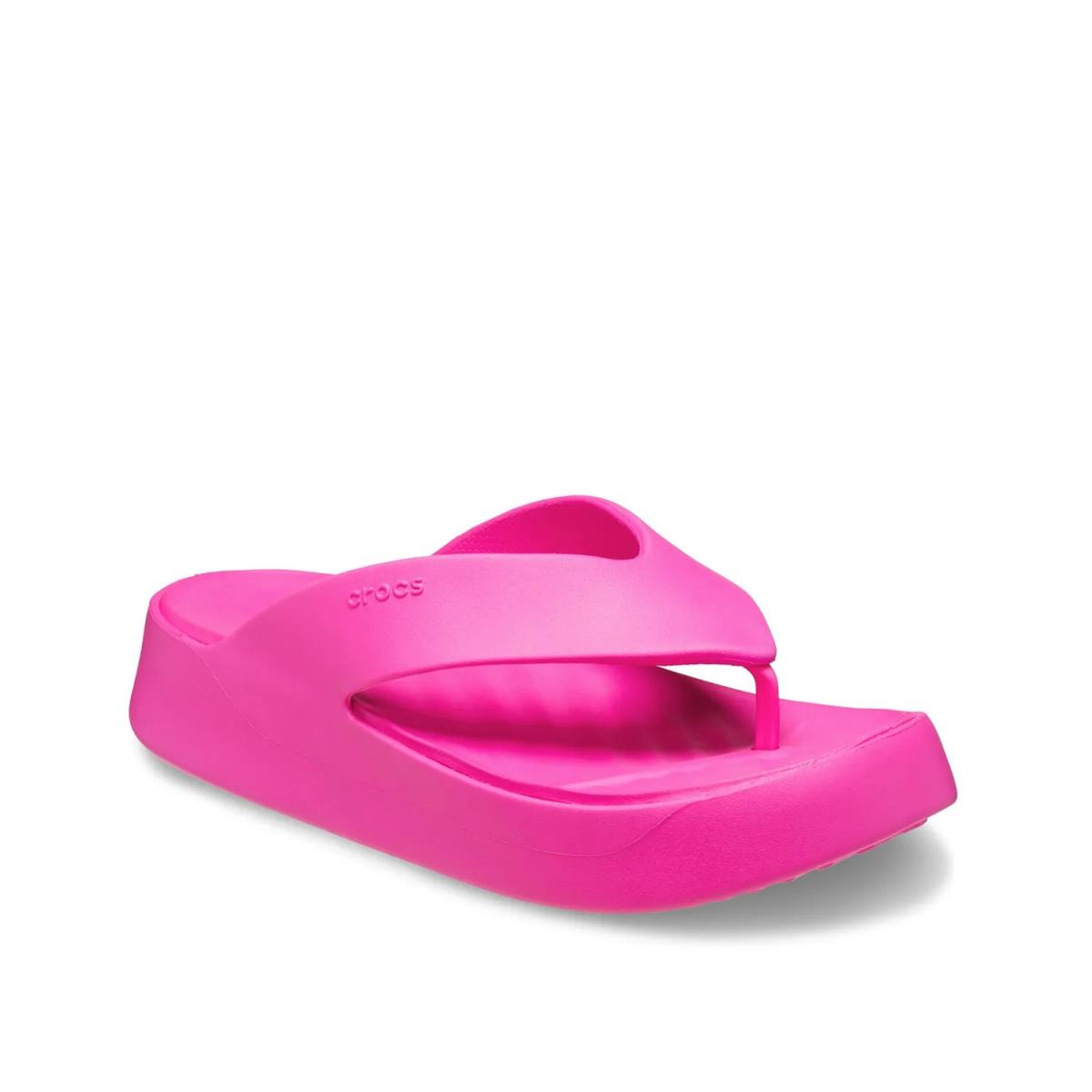 Woman`s Sandals Crocs Getaway Platform Sandal Red