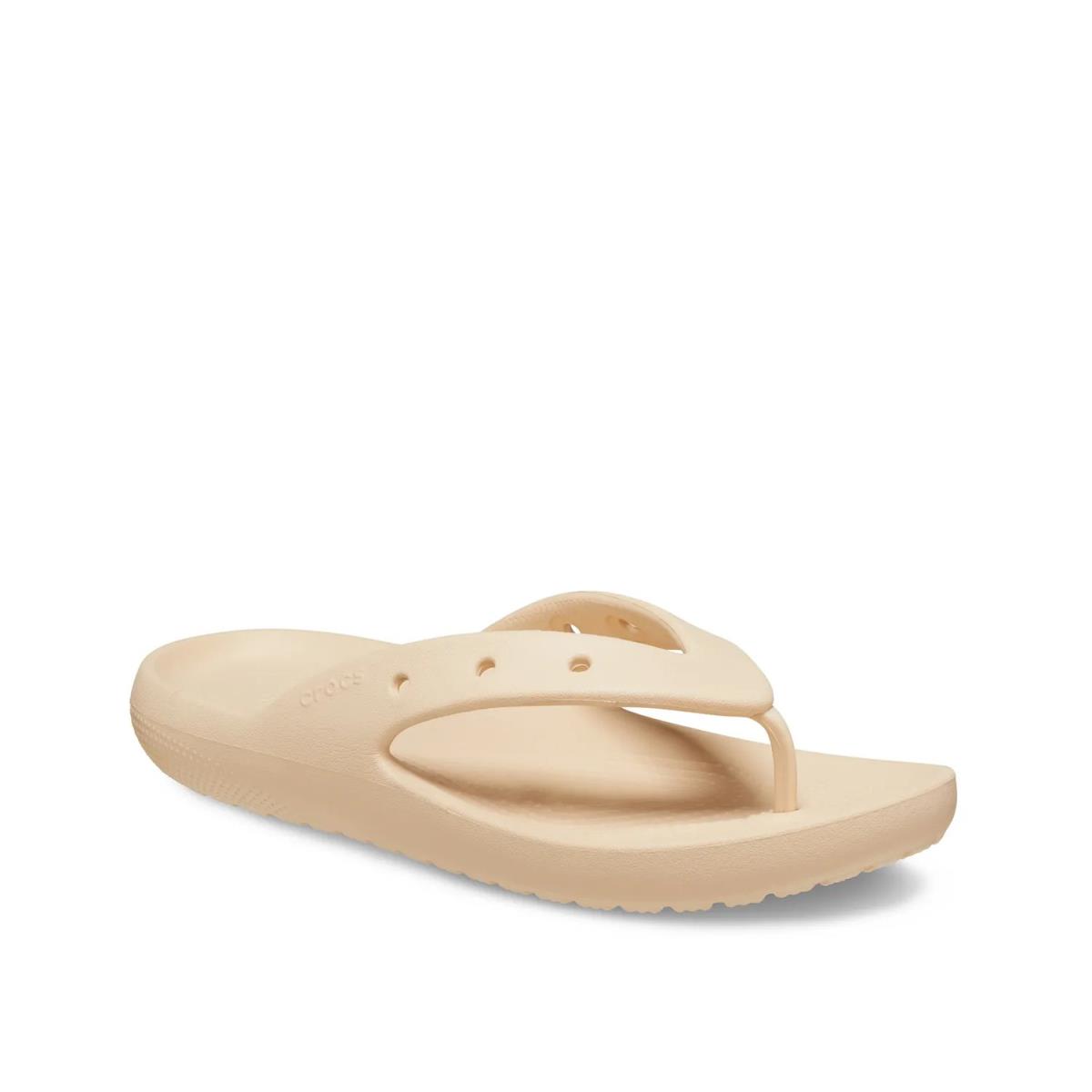Man`s Sandals Crocs Classic v2 Flip Flop Cognac