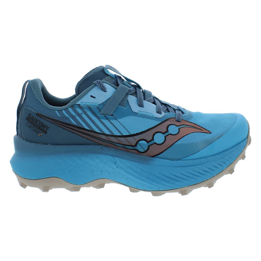 Saucony Endorphin Edge Womens Shoes Size 6.5 Color: Ocean/loam Turquoise - Blue