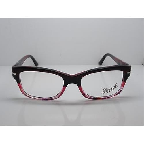 Persol 3011-V 950 Red Havana Eyeglasses 52mm