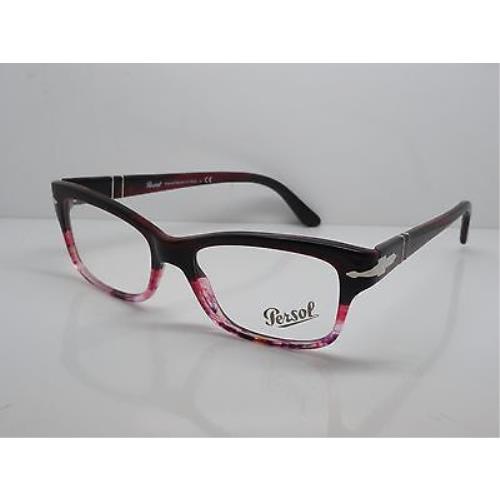 Persol eyeglasses  - Red Havana Gradient Frame 0