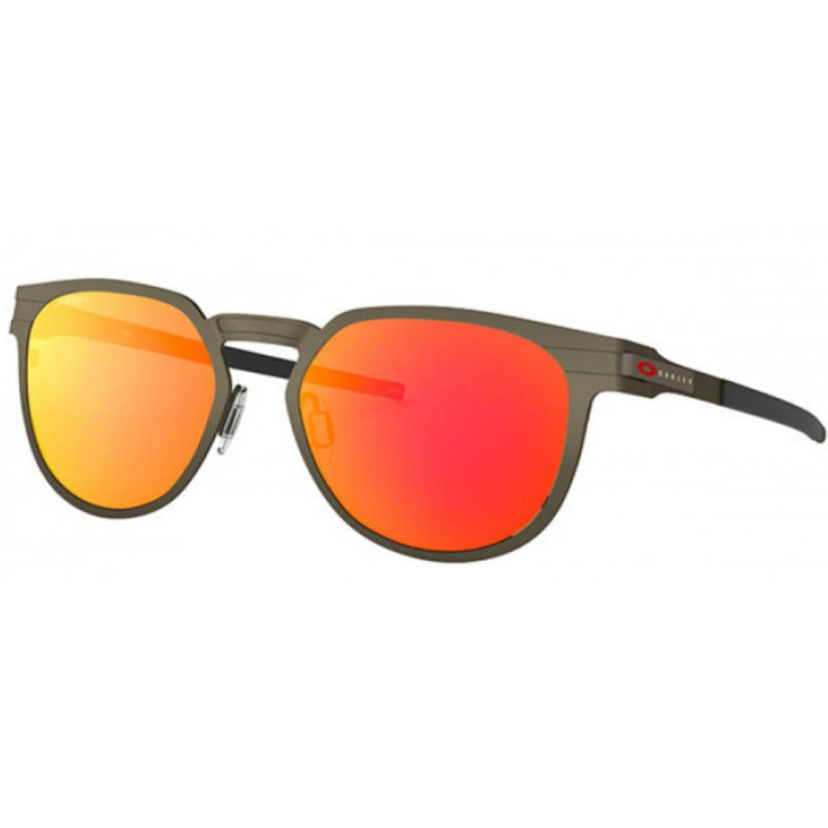 Oakley Diecutter Mens Sunglasses OO4137 0255 Pewter/prizm Ruby