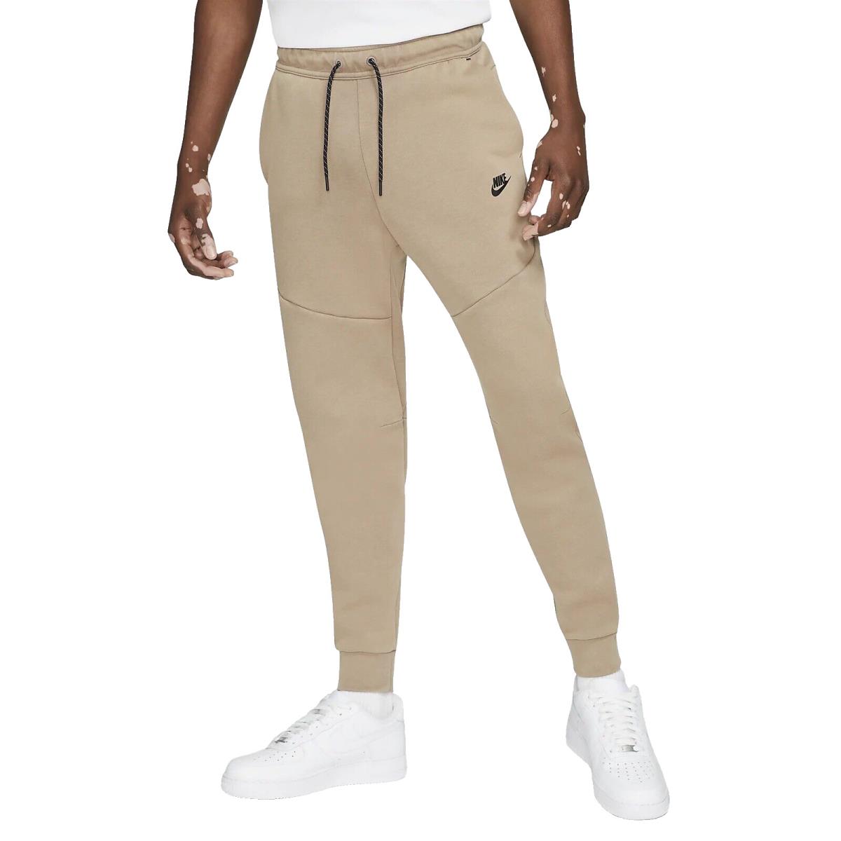 Nike Tech Fleece Washed Jogger Pants CZ9918-229 Faded Taupe Haze Men s XL
