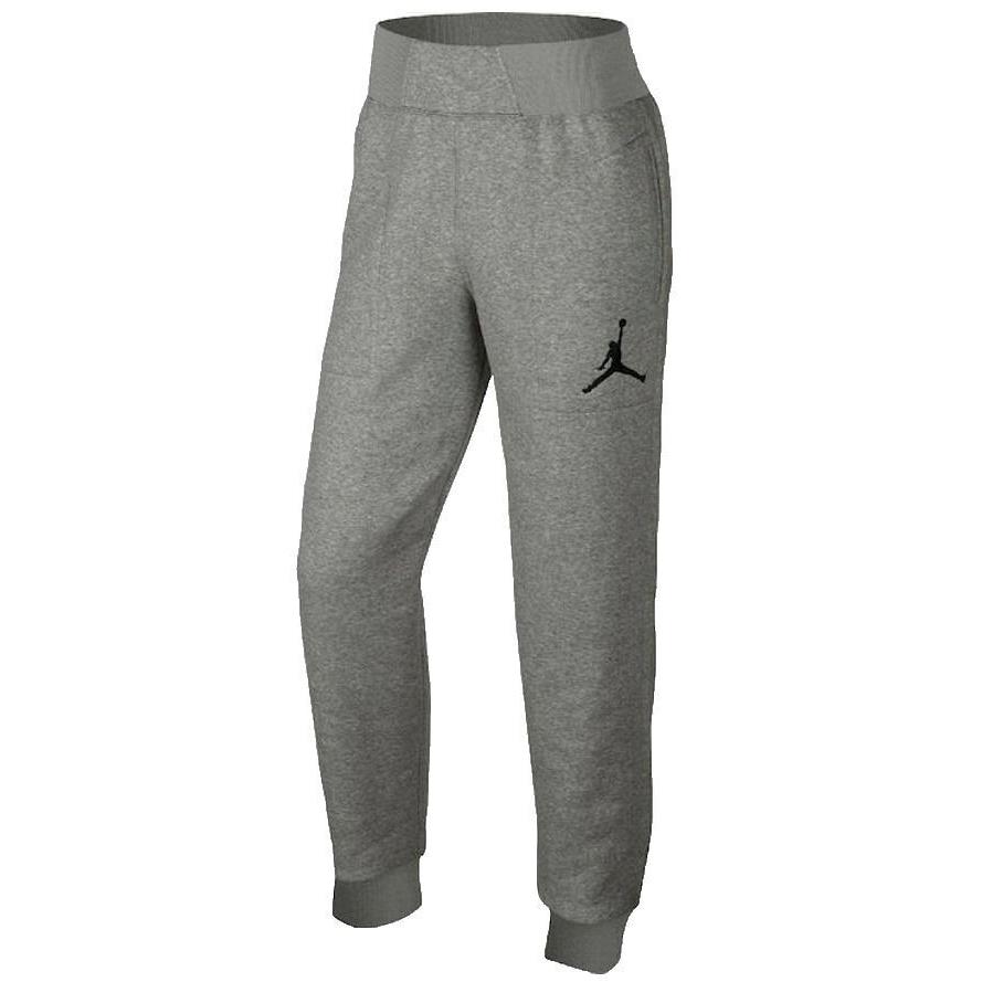 Nike Men`s Air Jordan 689016 063 Warm 689016 063 Fleece Pants Sports Grey Sz M