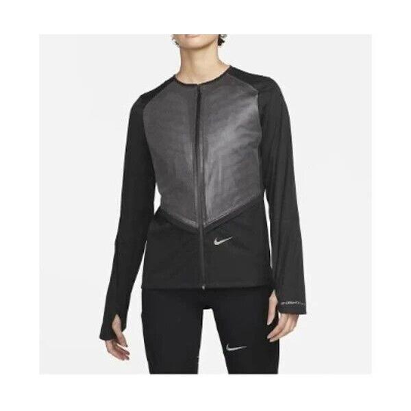 Nike Storm-fit Adv Down Fill Run Division Running Jacket in Black Sz. L NWT$300