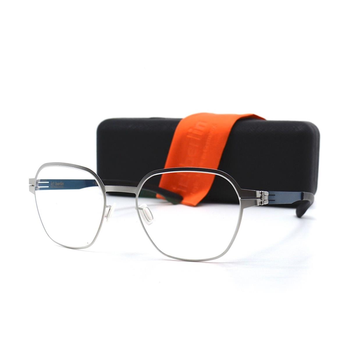 IC Berlin Theda Pearl Blue Eyeglasses Frame RX 51-18