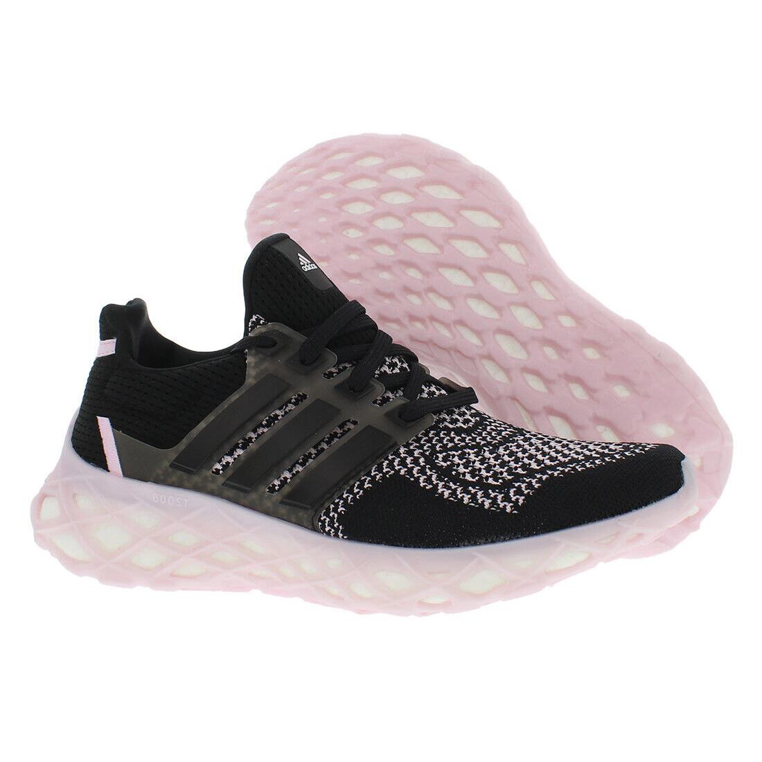 Adidas Ultraboost Dna Web GS Girls Shoes - Core Black/Core Black/Classic Pink, Main: Black