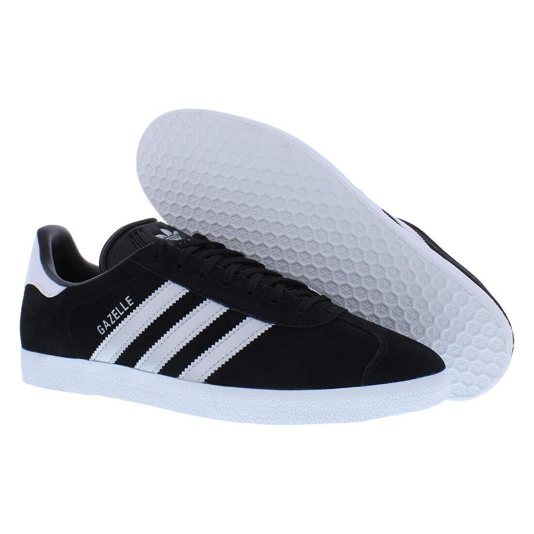 Adidas Gazelle Womens Shoes - Black/Silver/White, Main: Black