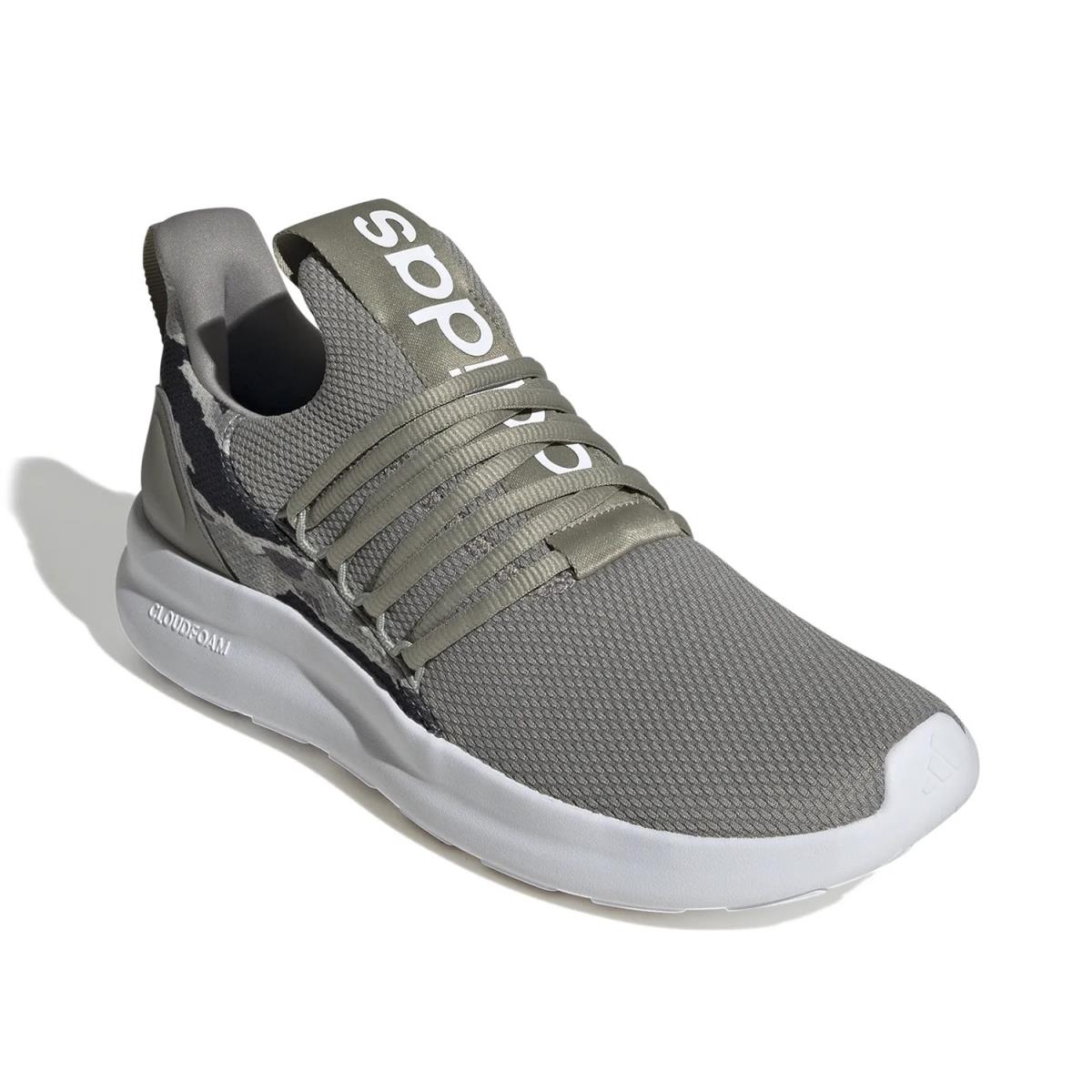 Man`s Athleisure Adidas Lite Racer Adapt 7.0 Slip - Green/Silver