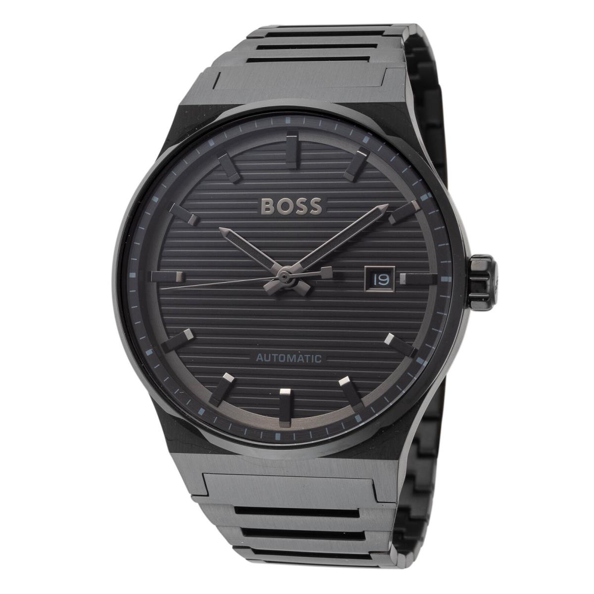 Hugo Boss Men`s Candor 41mm Automatic Watch 1514120