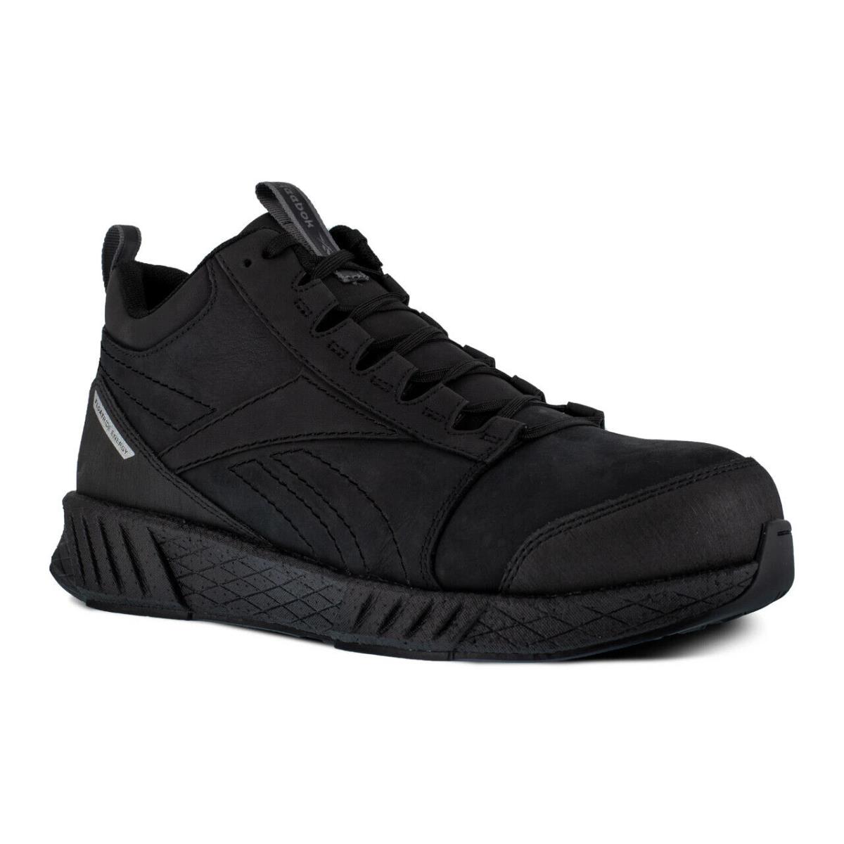 Reebok Work Fusion Formidable RB4301 Men`s 11 Black Athletic Work Shoes ZPO753