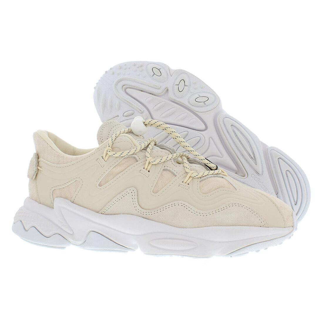 Adidas Ozweego Plus Womens Shoes Size 7.5 Color: Wonder White/wonder - Wonder White/Wonder White/Core Black, Main: White