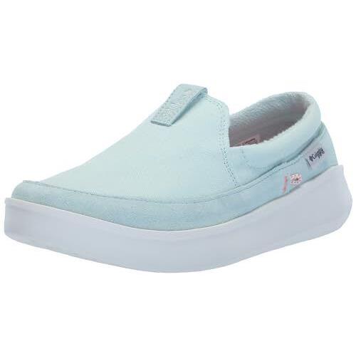 Columbia Women`s Boatside Pfg Boat Shoe Icy Morn/sorbet Size 10