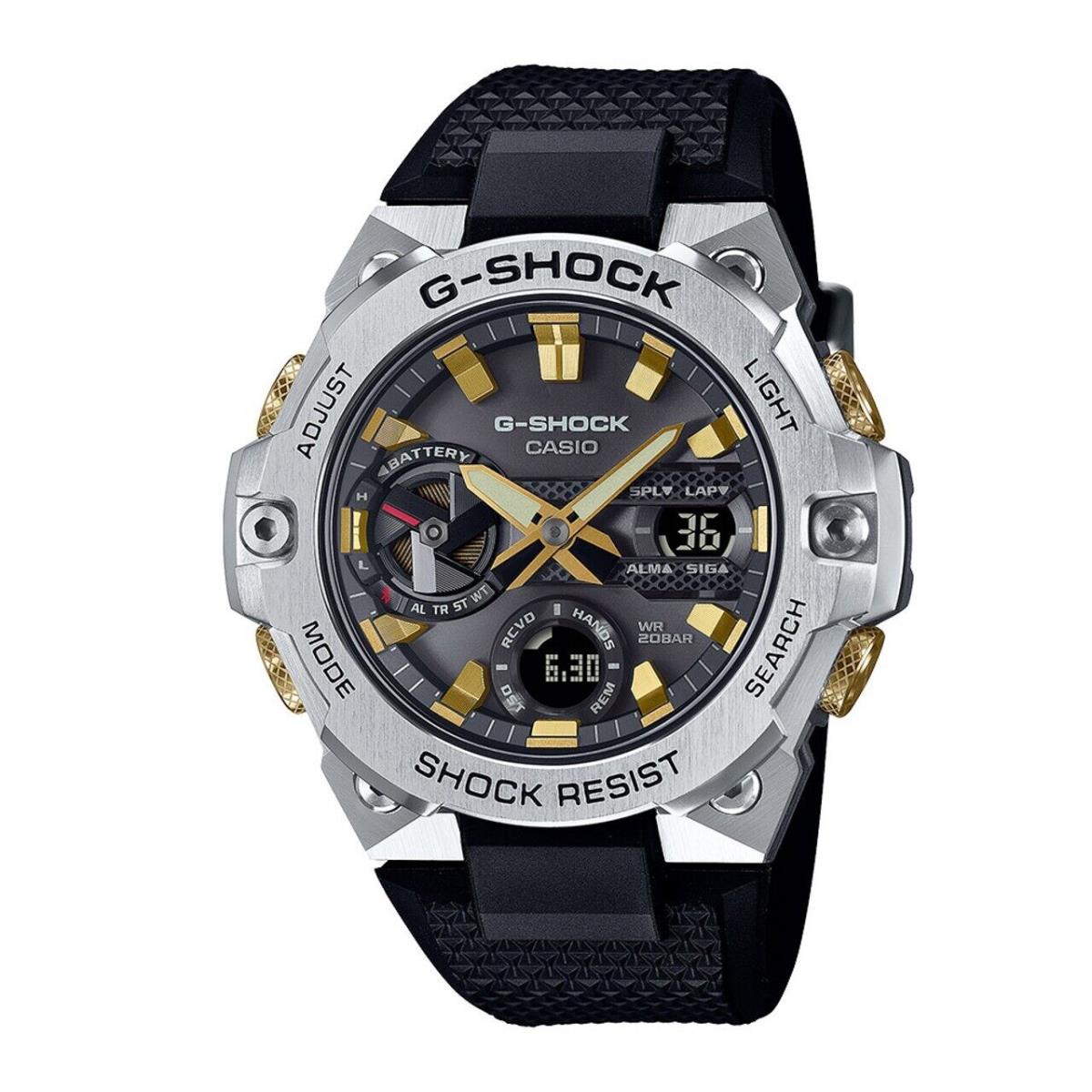 Casio G-shock G-steel Analog-digital Solar Watch GSTB400CX-1A