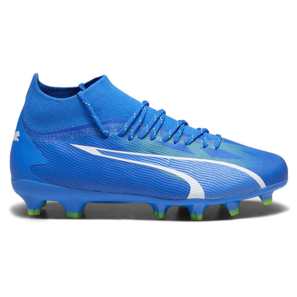 Puma Ultra Pro Firm Groundartificial Grass Soccer Cleats Youth Boys Blue Sneaker - Blue