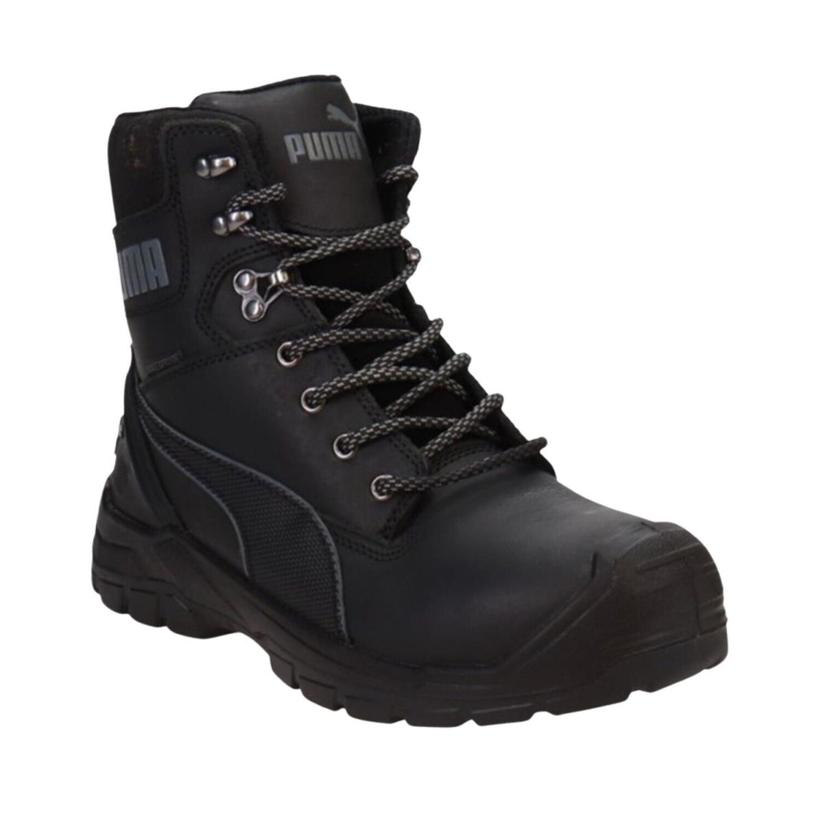 Puma Safety Men`s Conquest Ctx High Waterproof Work Boot - Soft Toe - 630905