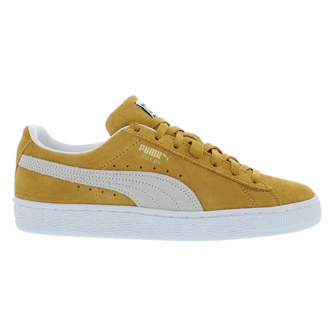 Puma Suede Classic Xxi Mens Shoes - Honey Mustard/Puma White