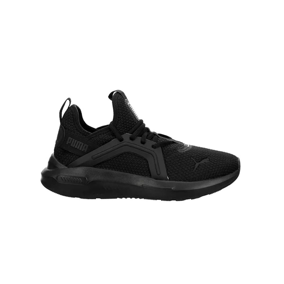 Puma Enzo 5 Softride Eva Women`s Slip-on/laces Athletic Running Shoes Sneakers - Triple Black