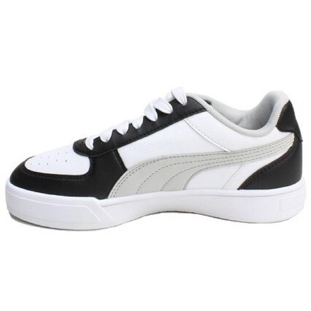 Big Kid`s Puma Caven Jr Puma White/cool Light Gray 382056 19 - Puma White/Cool Light Gray