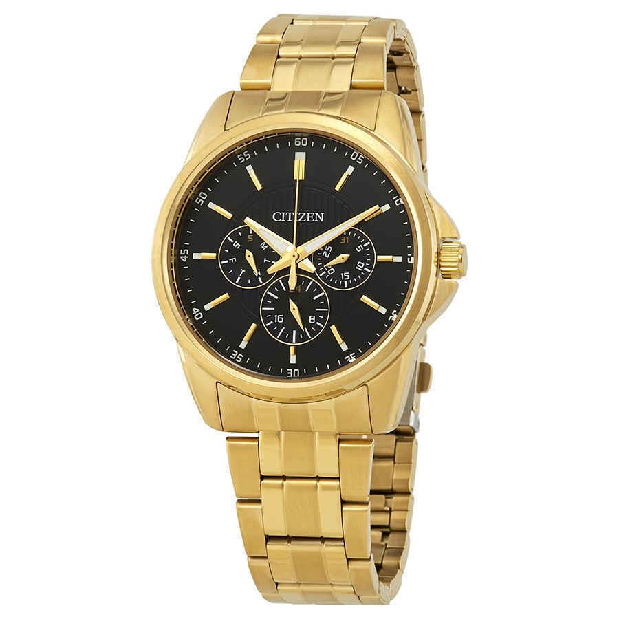 Citizen Chronograph Black Dial Men`s Watch AG8342-52L