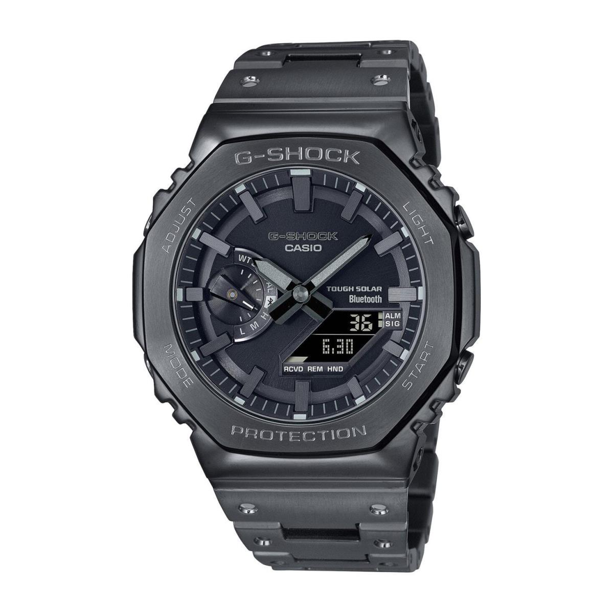 G-shock Men`s Dial Bluetooth Chronograph Quartz Watch Black 44mm by Casio