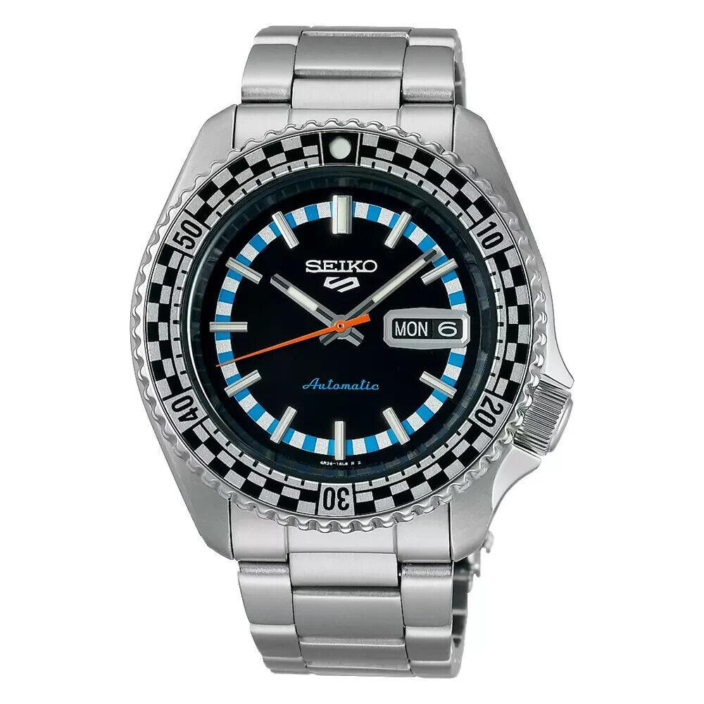 Seiko 5 Automatic Divers Sports SRPK67K1 Black Dial Day/date Watch