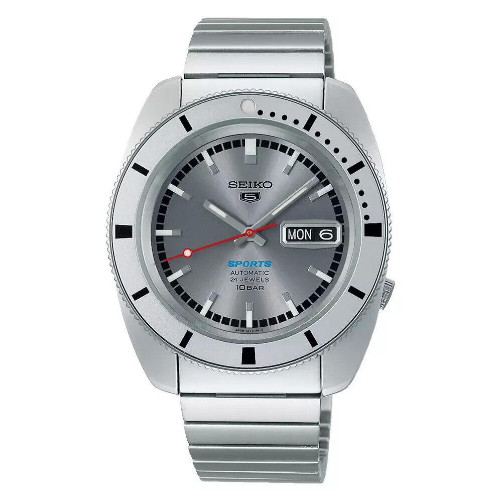 Seiko Men`s 5 Automatic Sports Heritage Re-creation Limited Edition Watch SRPL03