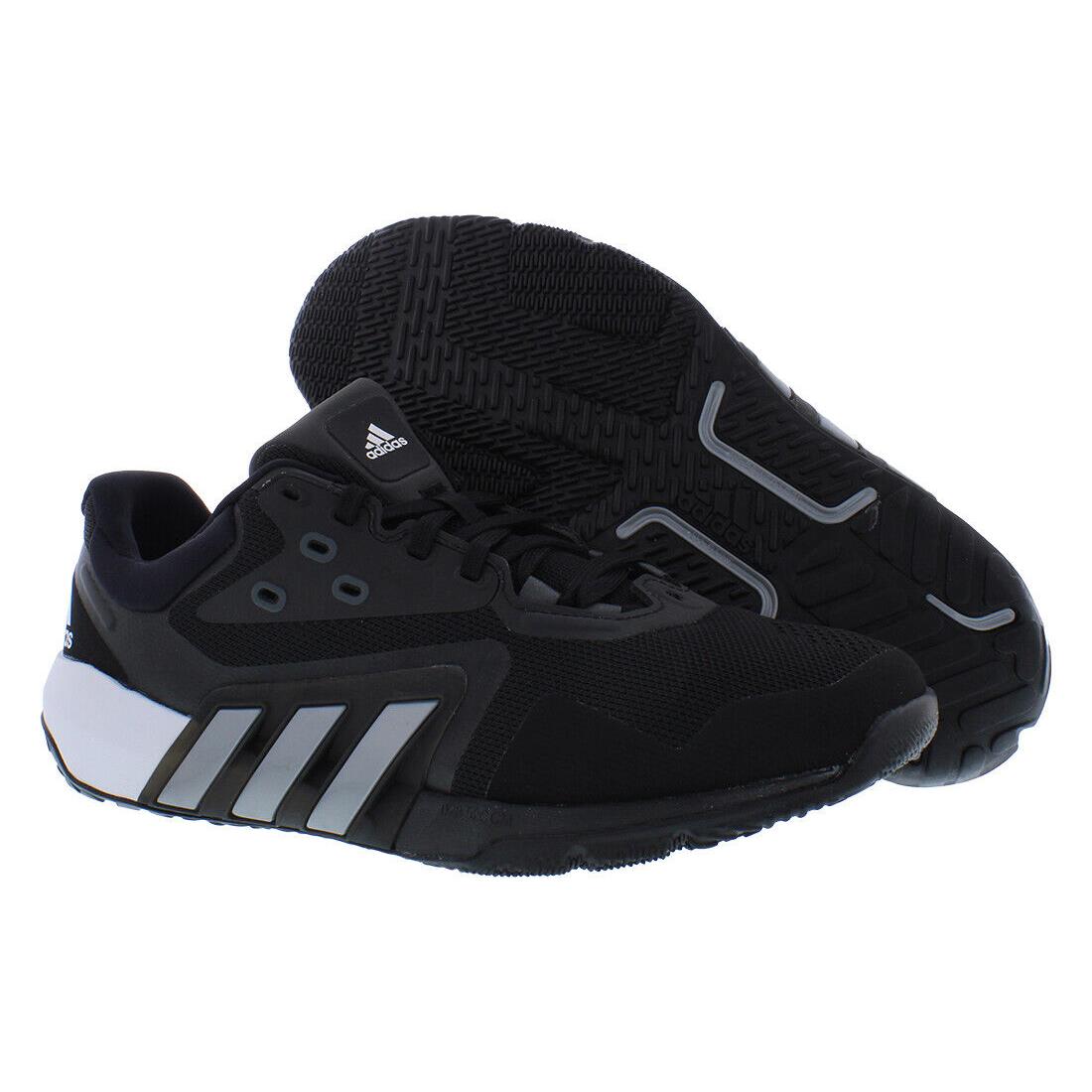 Adidas Dropset Trainer Womens Shoes - Core Black/Silver Metallic/Cloud White, Main: Black