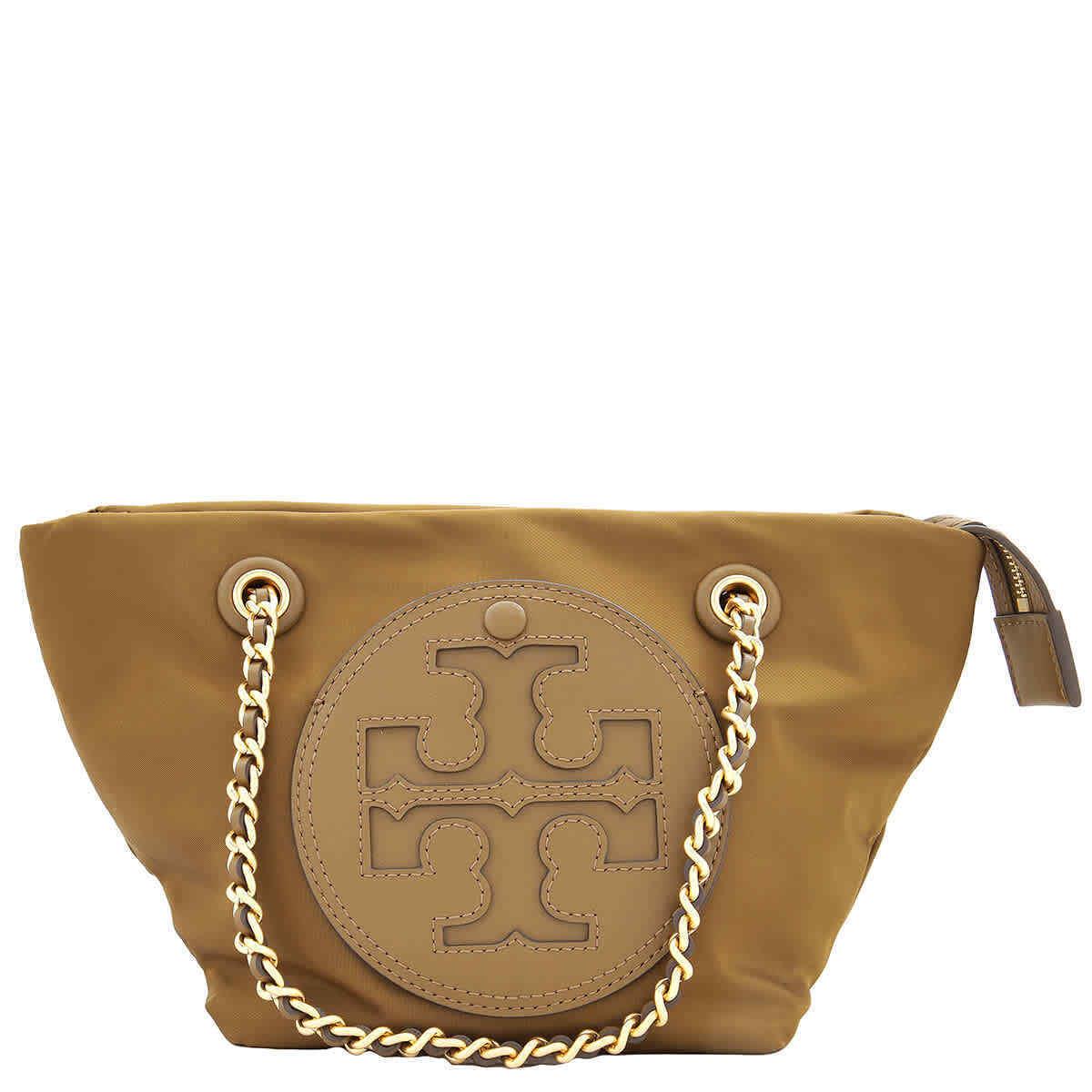 Tory Burch Ladies Camel Small Ella Chain Crossbody 160183-200