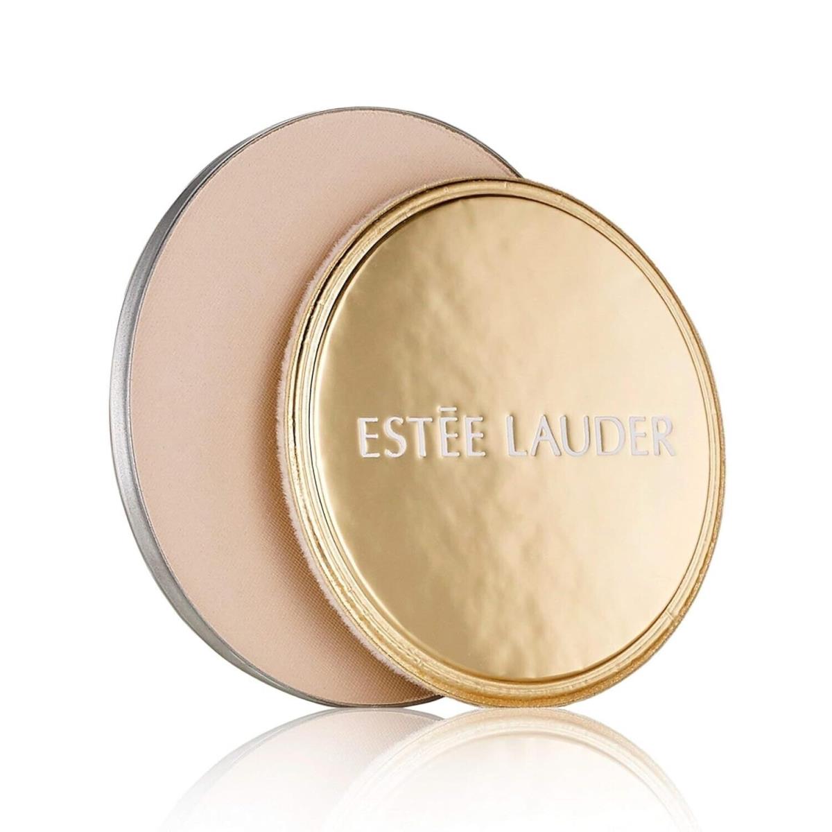 Estee Lauder Perfecting Pressed Powder Translucent Refill Large w/ Puff Box