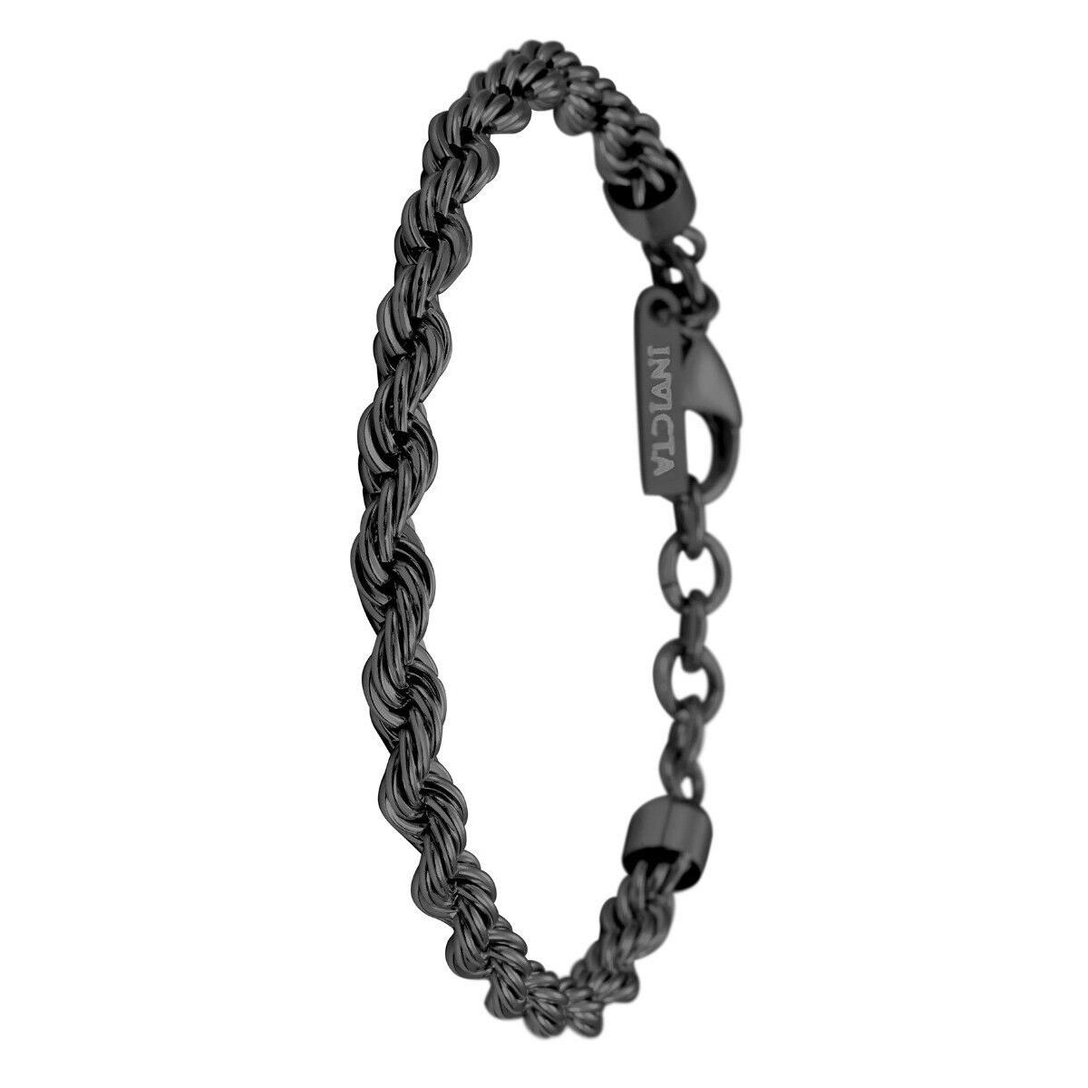 Invicta Men`s Elements 210mm Collection Black-tone SS Bracelet - Band: Black