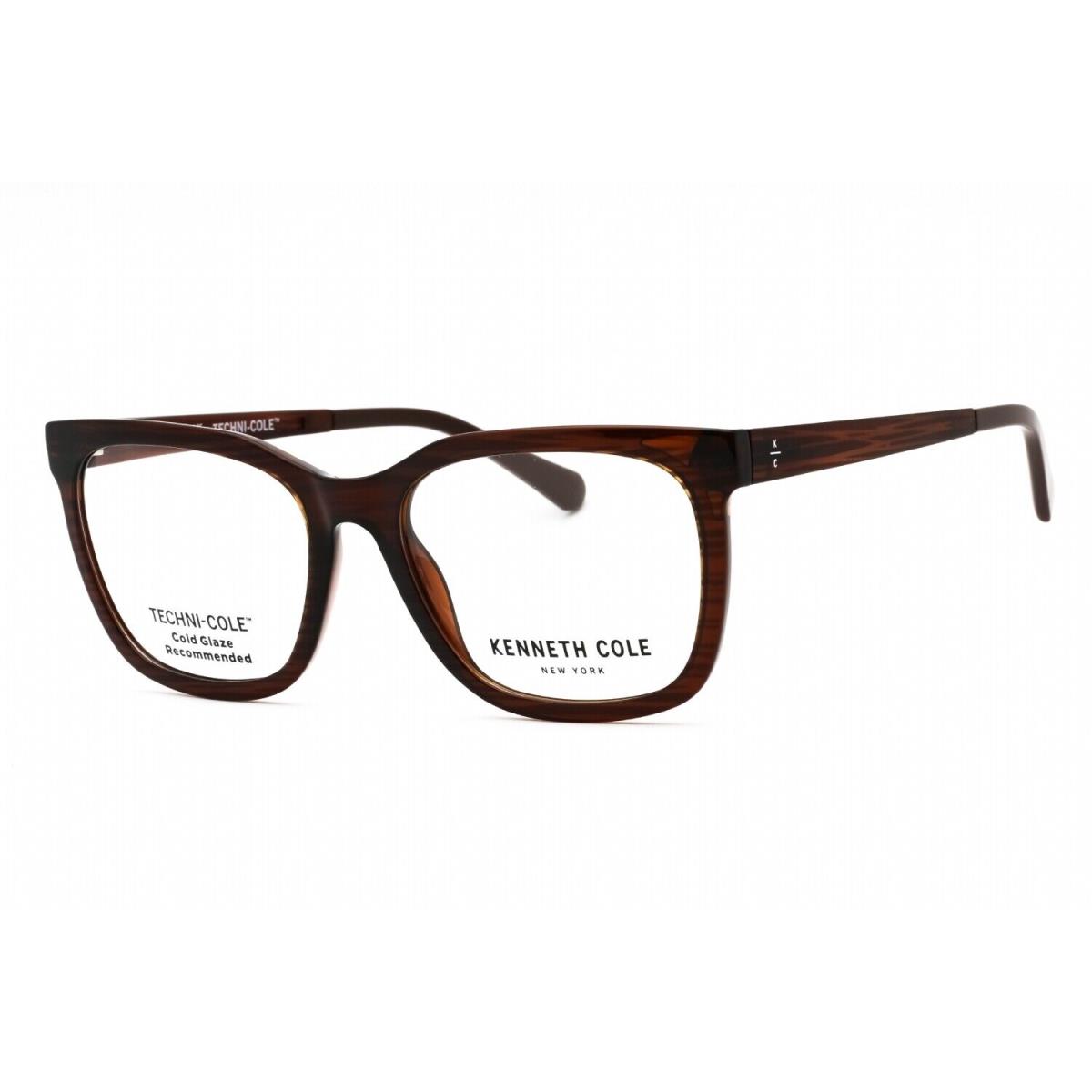 New Kenneth Cole New York KC0357-049 Matte Dark Brown Eyeglasses