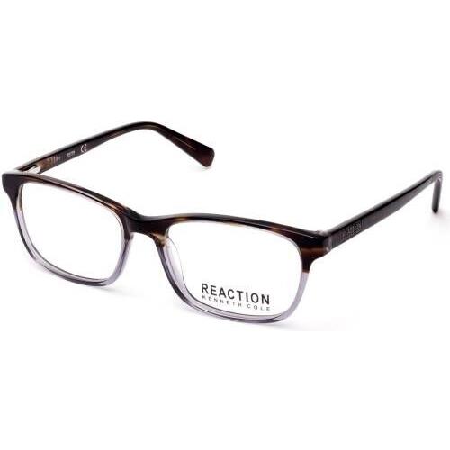 Kenneth Cole Reaction KC0798 Grey Plastic Optical Eyeglasses Frame 52-17-140