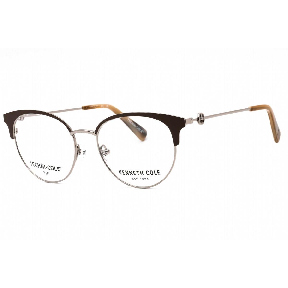 New Kenneth Cole New York KC0358-050 Dark Brown Eyeglasses