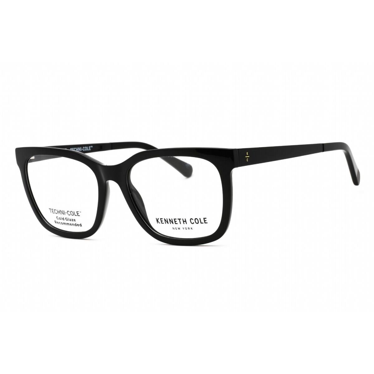 New Kenneth Cole New York KC0357-001 Shiny Black Eyeglasses