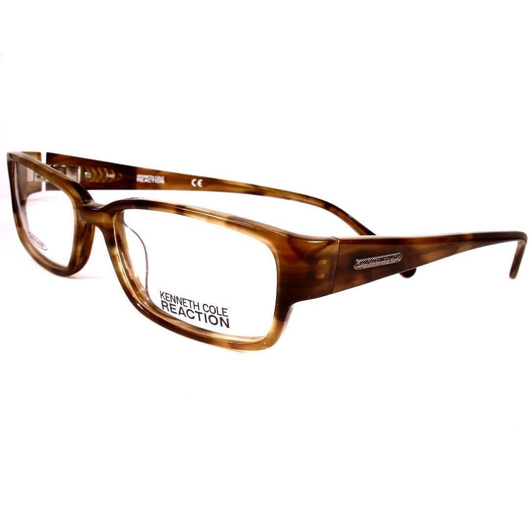 Kenneth Cole Reaction Eyeglass KC 720 Brown 050 Men Frames 53-16-140